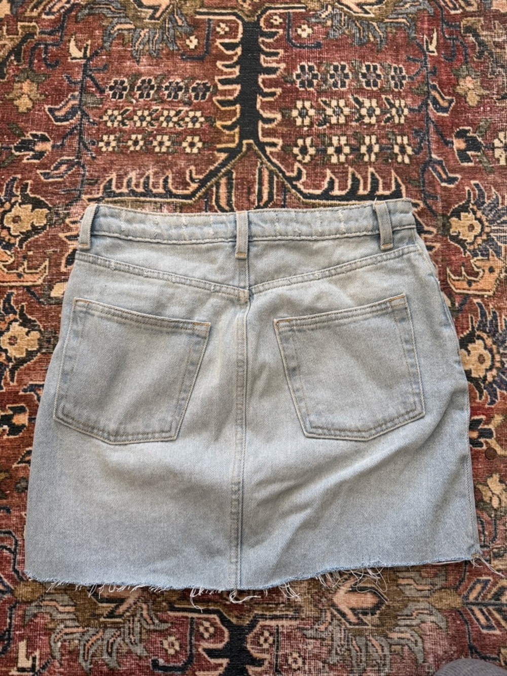 Li Denim Mini Skirt - Picture 2 of 2